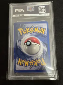 Pokemon TCG Erika's Venusaur Gym Challenge Holo Card 4/132 PSA 9 Mint Swirl - Image 2