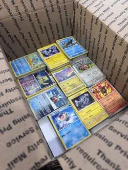 ?? 17lbs 4200+ UNSEARCHED Pokemon Bulk Lot! Some Holos & Vintage Cards LP/NM ? - Image 3