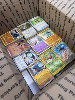 ?? 17lbs 4200+ UNSEARCHED Pokemon Bulk Lot! Some Holos & Vintage Cards LP/NM ? - Image 4