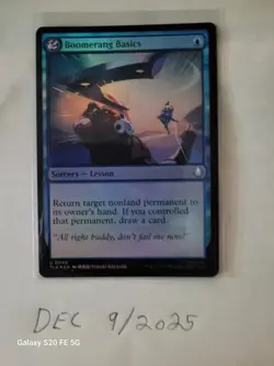 MTG - TLA - Boomerang Basics #46 - Near Mint Foil - Image 1