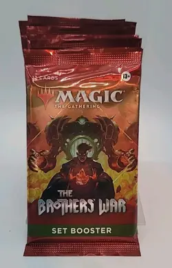 Mtg Brother' War Set Booster Packs - Image 1