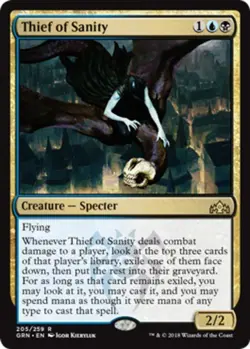 Thief of Sanity - Foil - Guilds of Ravnica #205/259 MTG Magic The Gathering - Image 1