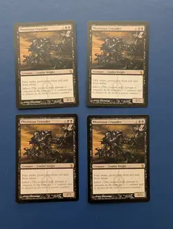 MTG Phyrexian Crusader X4: Mirrodin Besieged #50 - NM - Image 1