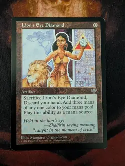 Lion's Eye Diamond MTG Mirage - Image 1