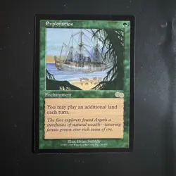 MTG Exploration Urza's Saga Magic The Gathering Lightly Played - Image 1