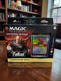 Magic the Gathering Universes Beyond: Fallout Hail, Caesar Commander Deck NEW - Image 1