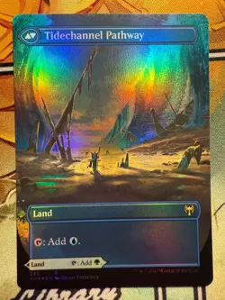 Barkchannel Pathway (Borderless): Kaldheim, FOIL, #290 - Image 2