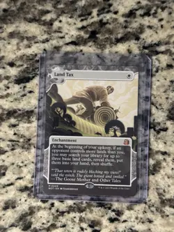 Land Tax - WOT #9 | NORMAL | NM | MTG | BORDERLESS | FULL ART | SHOWCASE - Image 1