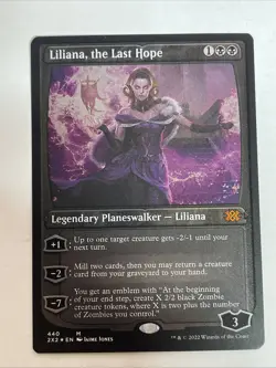 Liliana, the Last Hope (Foil Etched) Double Masters 2022 Foil #440 Mythic - Image 1