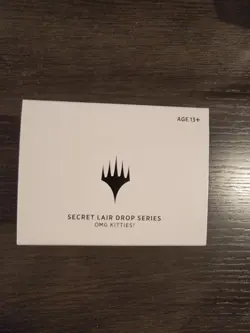 MTG Secret Lair Drop: OMG KITTIES! - Traditional Foil Edition Sealed Ships Free - Image 1