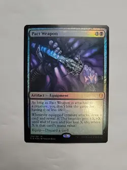 MTG - Pact Weapon CLB Foil Mythic #139 - Image 1