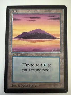 Island (A) Limited Edition - Beta Edition Regular, Magic the Gathering (MTG) - Image 1