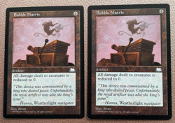 2 X Bubble matrix MTG Magic the gathering - Image 1
