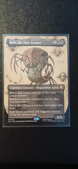 Koh, the Face Stealer | Borderless | MTG | TLA | Near Mint | English EN - Image 1