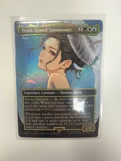 Yuna, Grand Summoner Special Promo MTG: Final Fantasy NM/M Never Played!! - Image 1