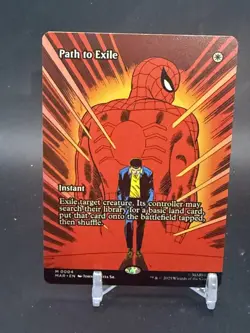 Path To Exile Borderless NONFOIL MTG Spider-Man M0004 NM - Image 1