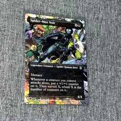 MTG Marvel Spider-Man - Spider-Man Noir - SPM U 0204 Full Art Non-Foil - Image 1