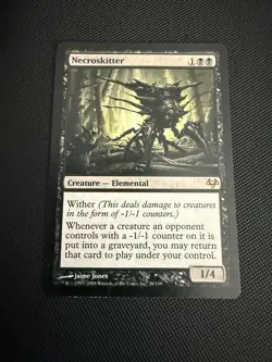 MTG Necroskitter Regular Card Eventide, Moderately Played, English Edition - Image 1