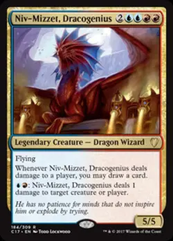 Niv-Mizzet, Dracogenius - Light Play MTG Commander 2017 - Image 1