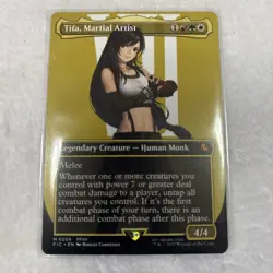 Magic The Gathering x Final Fantasy TIFA, Martial Artist (Borderless) NM - Image 1