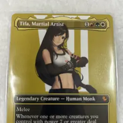 Magic The Gathering x Final Fantasy TIFA, Martial Artist (Borderless) NM - Image 2