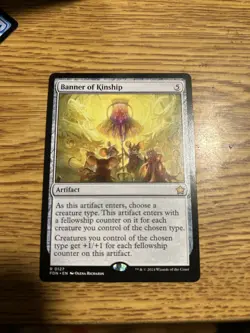Banner of Kinship Foundations Regular NM-M Unplayed MTG - Image 1