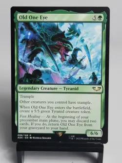 MTG - Universes Beyond: Warhammer 40,000 - Old One Eye - Image 1