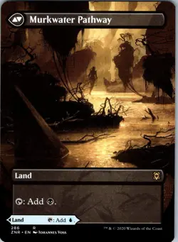 Clearwater Pathway (Borderless) R Zendikar Rising 286 NM - Image 2