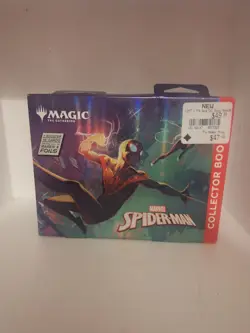 Magic The Gathering Spider-Man OMEGA Collector Booster Pack New Sealed Marvel - Image 1