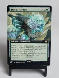 Magic The Gathering - Commander 2021 - Fractal Harness - Extended Art - Image 1