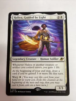 Haliya, Guided by Light Promo Pack: Edge of Eternities #19 Rare - Image 1
