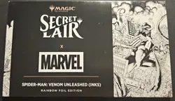 MTG Secret Lair x Spider-Man: Venom Unleashed (Inks) Foil Edition SEALED - Image 1