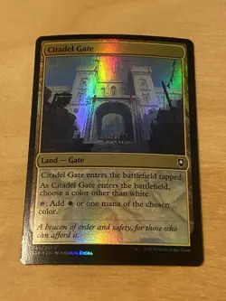 Citadel Gate FOIL NM Commander Legends: Battle For Baldur’s Gate English - Image 1