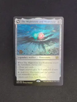 1x The Mightstone and Weakstone - Foil - Prerelease Promo NM-Mint, English Prere - Image 1