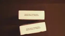 MTG Secret Lair SLD NEW - Transformers: Optimus Prime Vs. Megatron - Non-Foil - Image 2