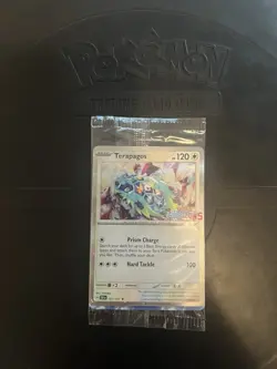 Pokemon TCG Terapagos/Fuecoco Best Buy Promo Horizons Stamped SEALED NEAR MINT - Image 1