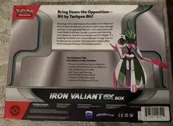 Pokemon TCG - Iron Valiant EX Box - Brand New - Factory Sealed - Image 2