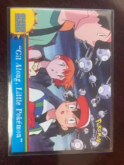 Topps Orange Islands Git Along, Little Pokemon #OR18 Non Holo Blue Logo - Image 1