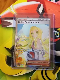 Lillie’s Determination Special Illustration Rare 184/132 Pokemon Mega Evolution - Image 1