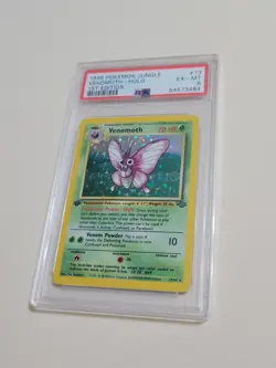 Venomoth - Pokemon Jungle First 1st Edition #13 - Excellent to Mint PSA 6 - Image 1