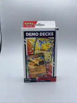 Pokemon Demo Decks Pikachu ex & Charizard ex Factory Sealed 2024 Level 1 - Image 1