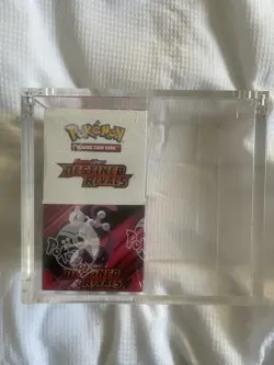 Pokemon Destined Rivals Half Booster (18) + magnetic hard Case - Sealed Display - Image 3