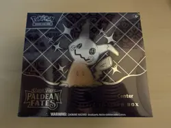 Pokemon Scarlet & Violet Paldean Fates Pokemon Center ETB Elite Trainer Box NEW - Image 2