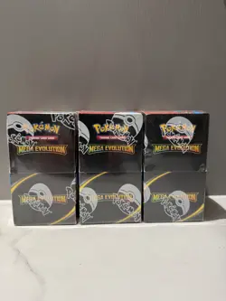 Pokemon TCG - Mega Evolution - Half Booster Box - Sealed, New (18 Packs) - Image 1