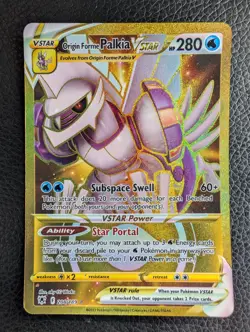 Origin Forme Palkia VSTAR - 208/189 Astral Radiance (Pokemon) Golden Secret Rare - Image 1