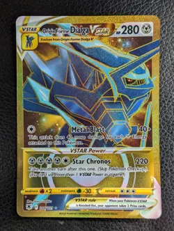 Origin Forme Dialga VSTAR - 210/189 Astral Radiance (Pokemon) Golden Secret Rare - Image 1