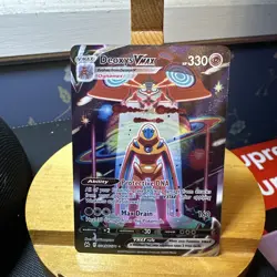 Deoxys VMAX GG45/GG70 - SWSH Pokemon Crown Zenith Galarian Gallery - NM/M - Image 1