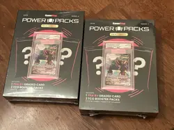 (2x) GameStop Power Pack Series 4 Sealed Golden Ticket Chase Pokemon Pack PSA GS - Image 1