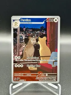 Pokemon TCG Persian 078/064 Shrouded Fable Illustration Rare Near Mint Free Ship - Image 1