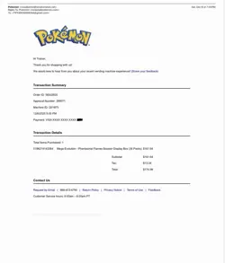 Pokemon TCG Mega Evolution Phantasmal Flames Booster Display Box Sealed 36 Packs - Image 2